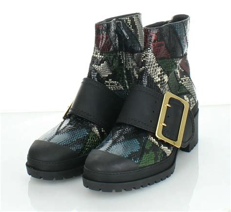 burberry snakeskin boots